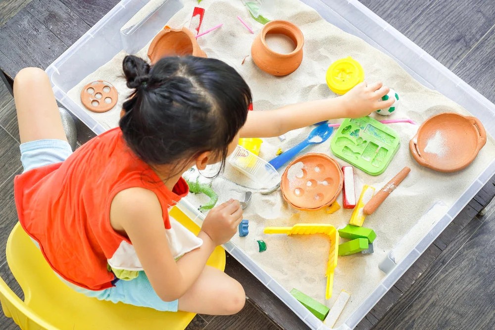 sand table