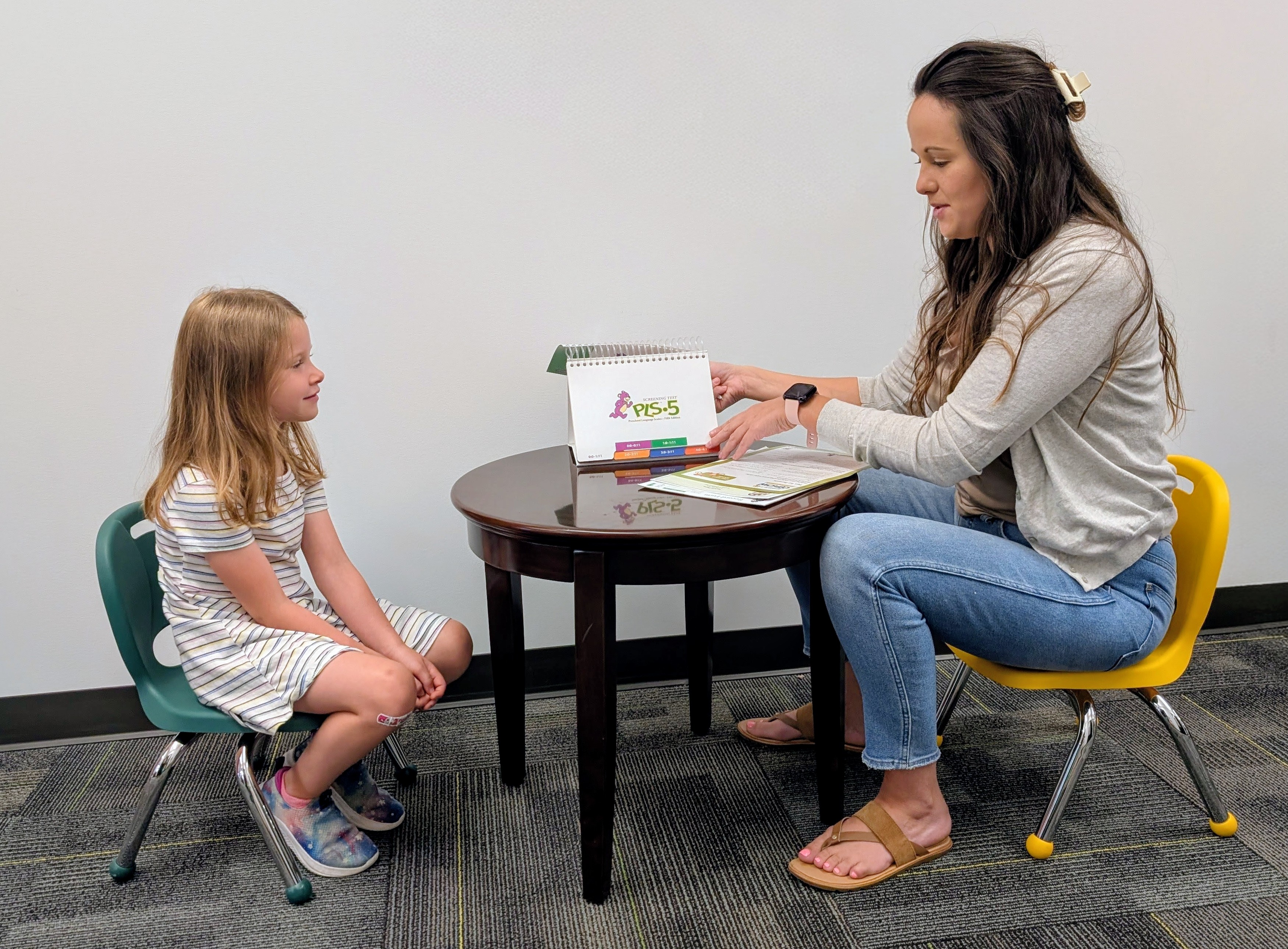 speech and language test